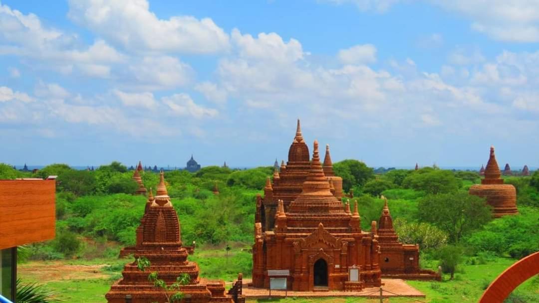 Temple View Hotel New Bagan Kültér fotó