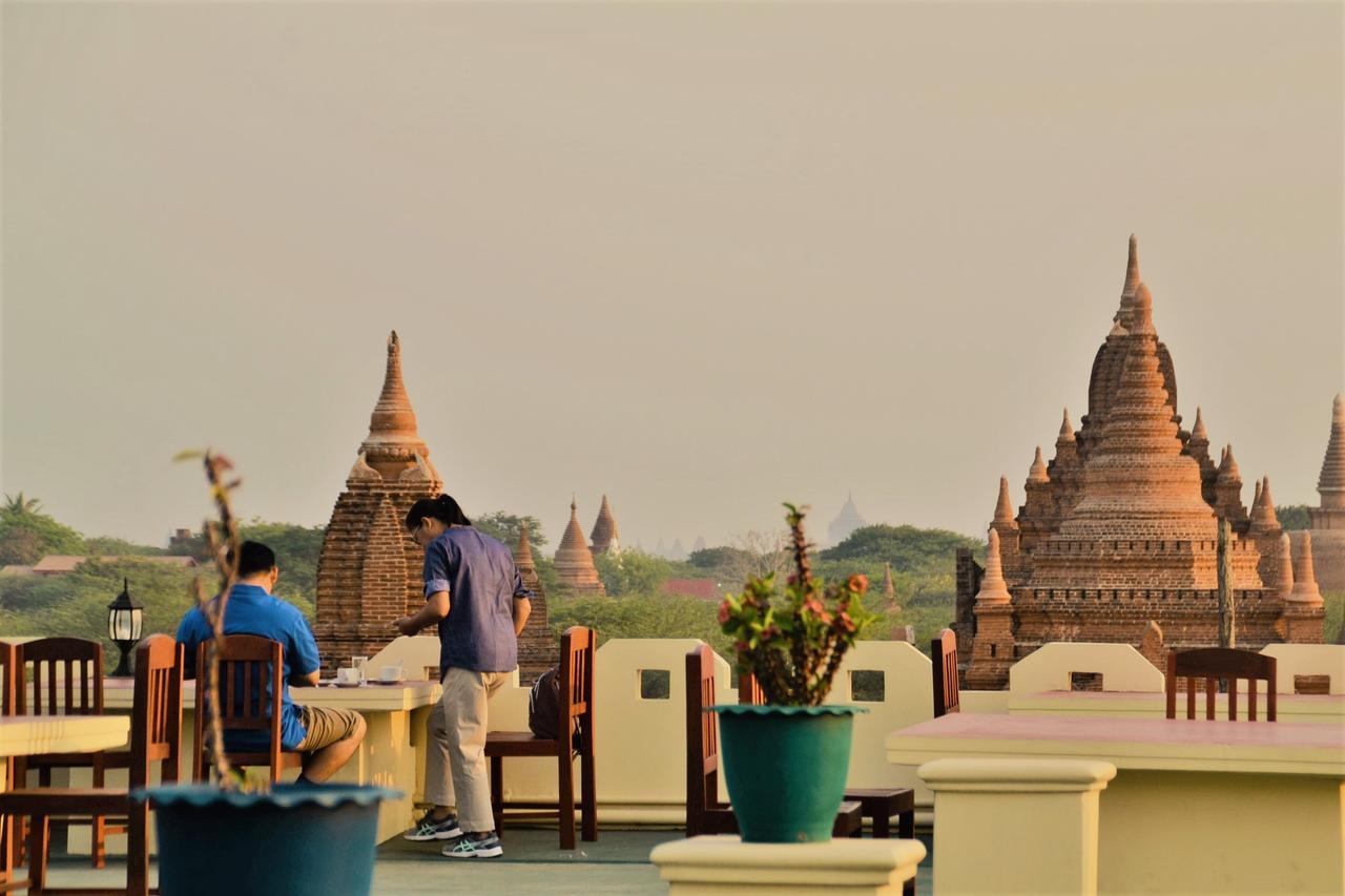 Temple View Hotel New Bagan Kültér fotó