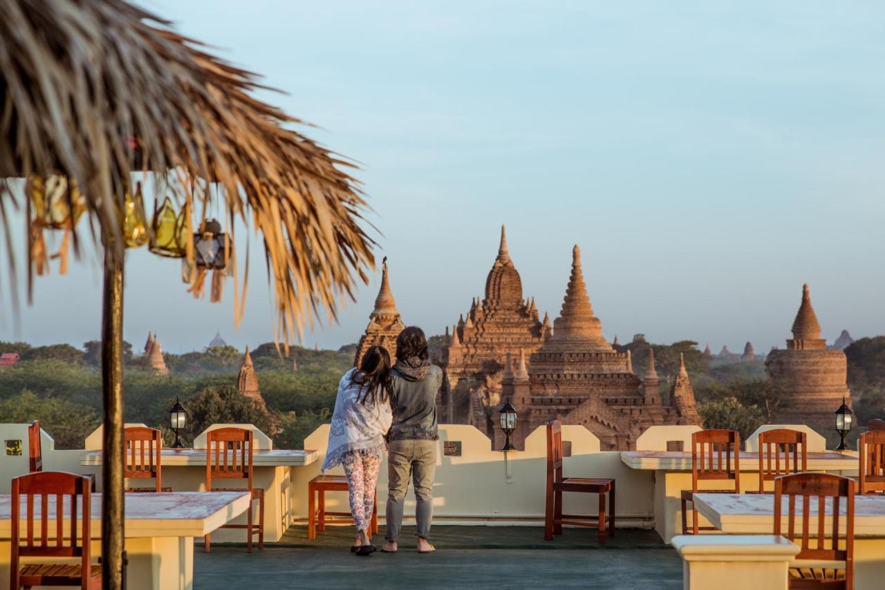 Temple View Hotel New Bagan Kültér fotó