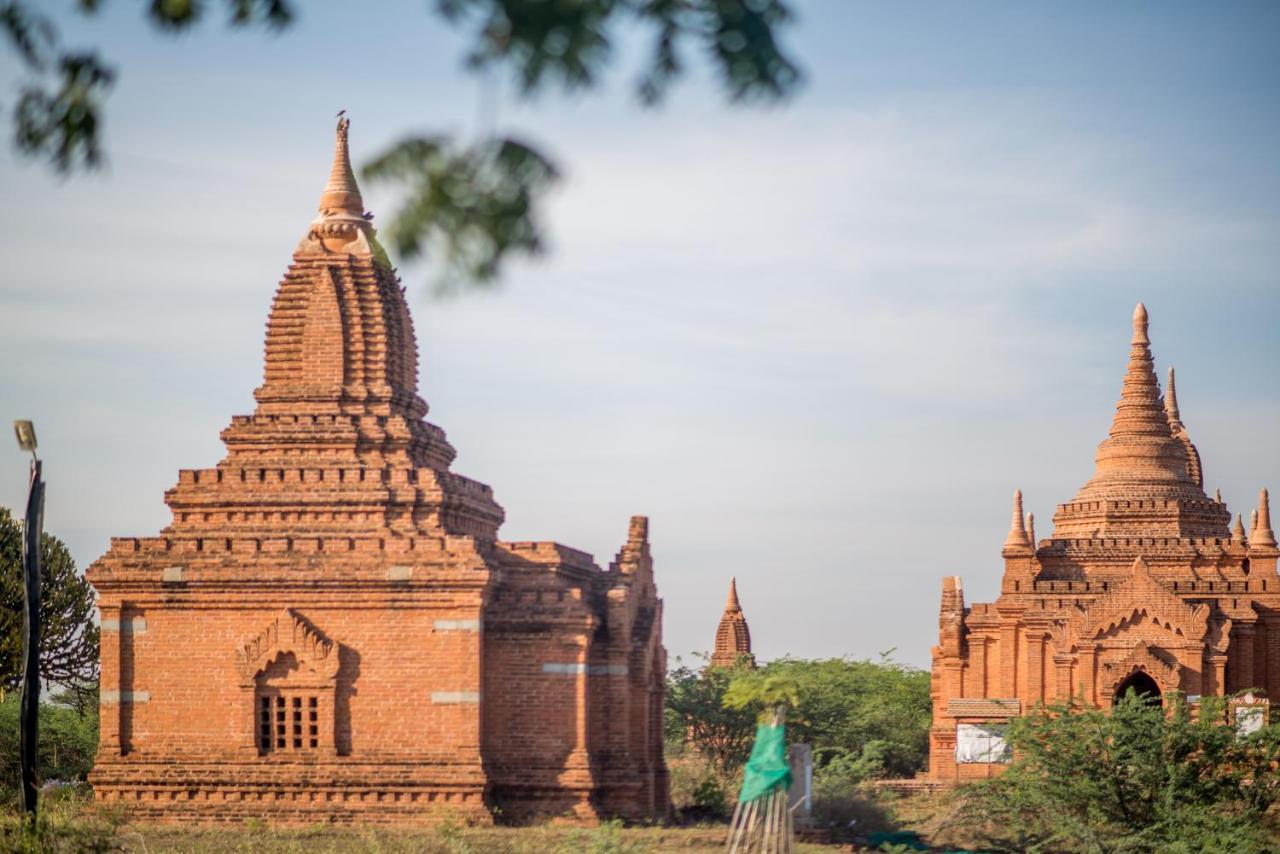 Temple View Hotel New Bagan Kültér fotó