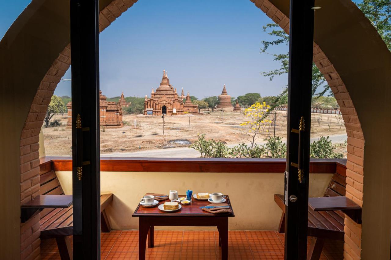 Temple View Hotel New Bagan Kültér fotó